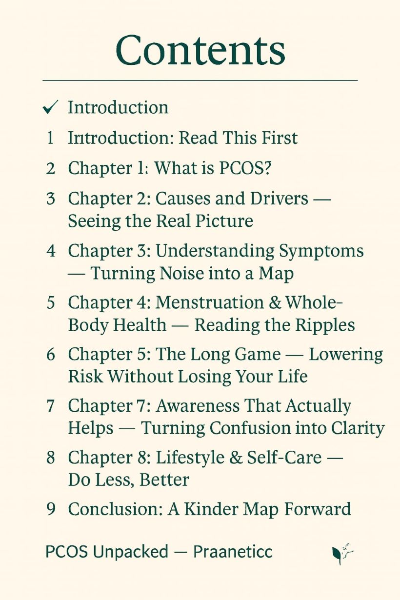 PCOS Unpacked - Praaneticc