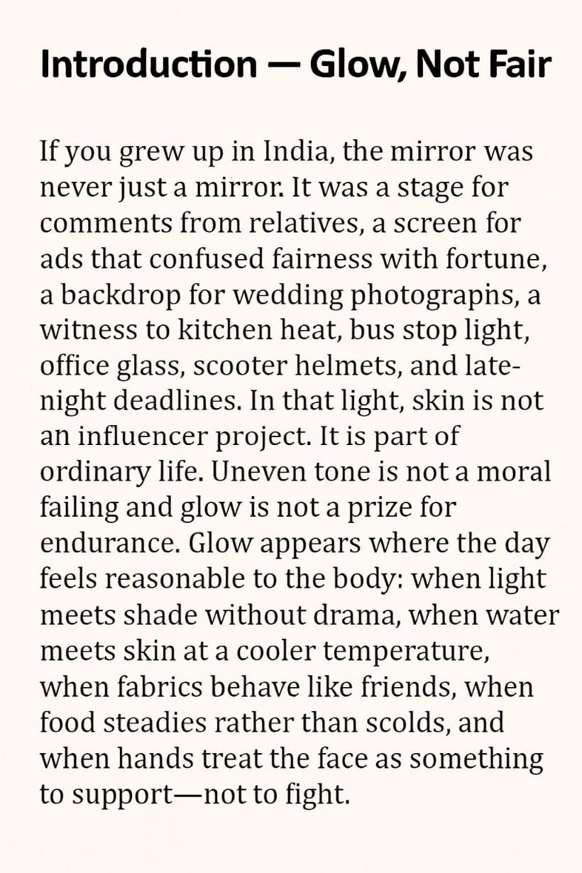 Glow, Not Fair. - Praaneticc