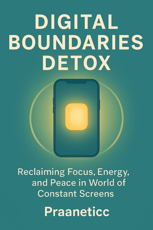 Digital Boundaries Detox - Reclaiming Focus, Energy, and Peace in a World of Constant Screens - Praaneticc