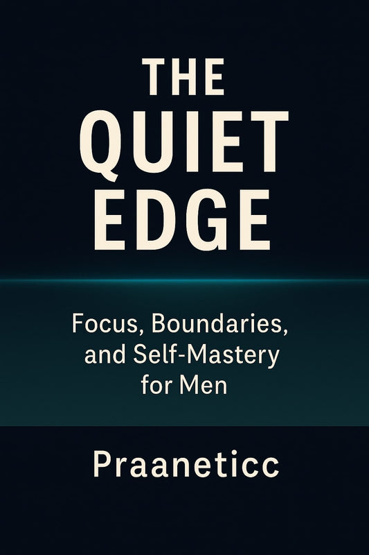 The Quiet Edge: Focus, Boundaries, and Self-Mastery for Men - Praaneticc